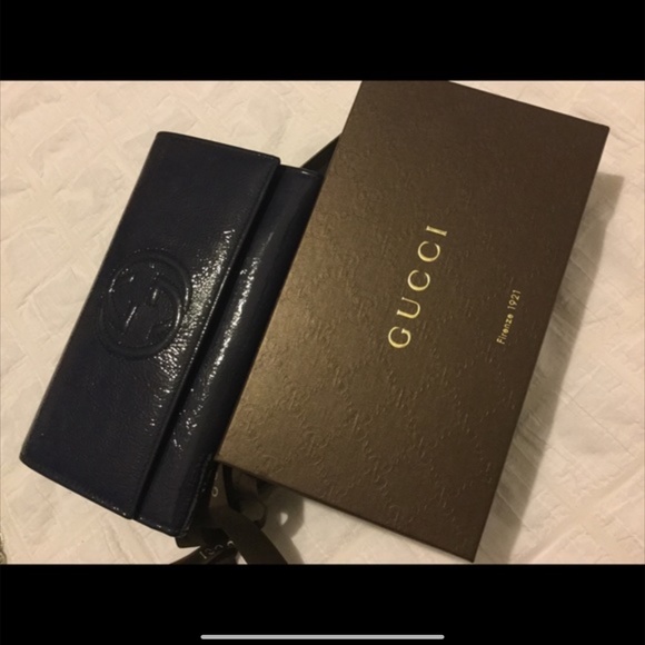 GUCCI SOHO UNIFORM CONTINENTAL WALLET - Picture 3 of 4
